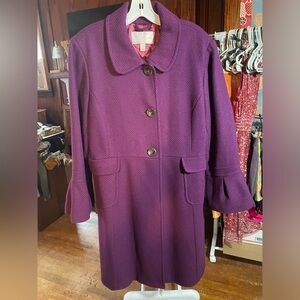 Winter Coat Plum Size XL NWOT